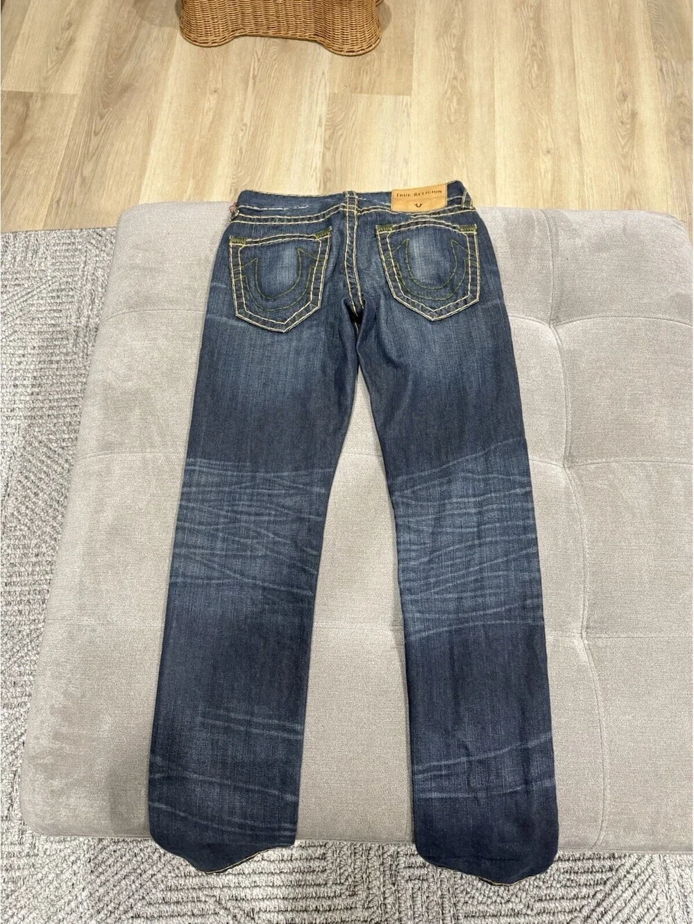 True Religion Jeans Geno Relaxed Slim Men’s 30x34 Blue Denim